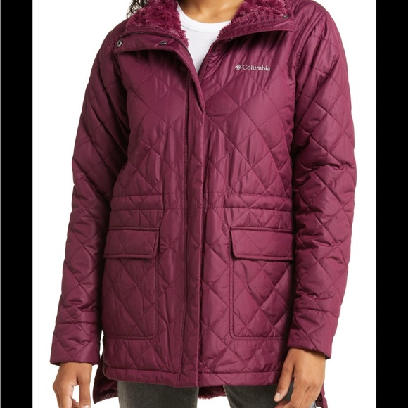 COLUMBIA Copper Crest Diamond Quilted Jacket  
Marionberry size XS - Picture 3 of 15